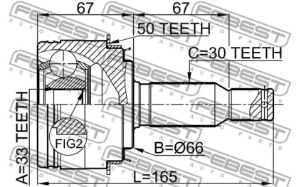 febest 0410v75a50