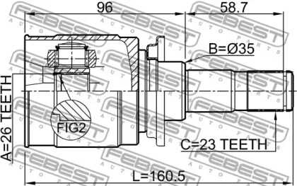 febest 0411cwr