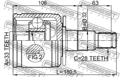 febest 0411kb4lh