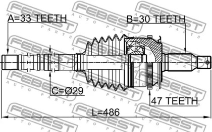 febest 0414kb4a47l