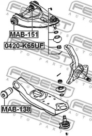 febest 0420k65uf