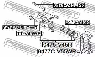 febest 0477cv55wr