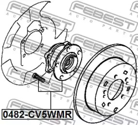 febest 0482cv5wmr