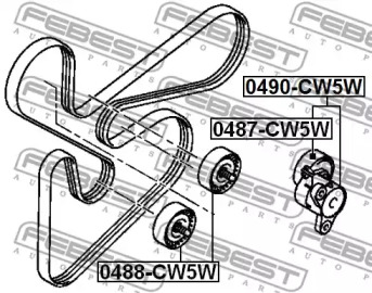 febest 0490cw5w