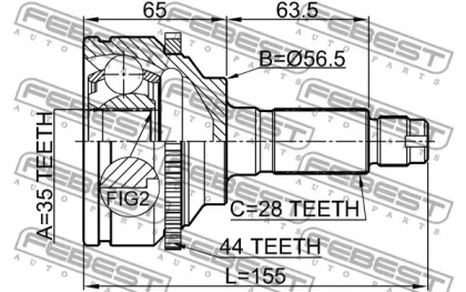 febest 0510mpvlw3a44