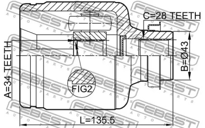 febest 0511bl23mtrh