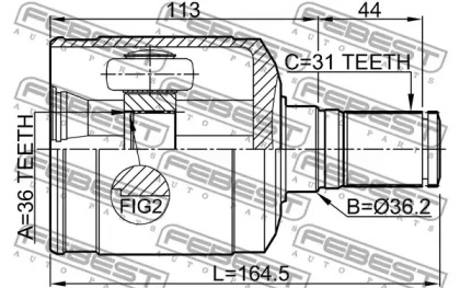 febest 0511cx7lh