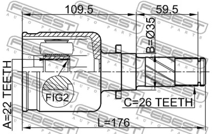 febest 0511m316atlh