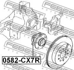 febest 0582cx7r