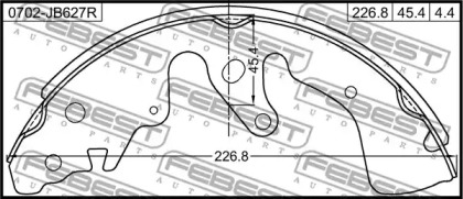 febest 0702jb627r