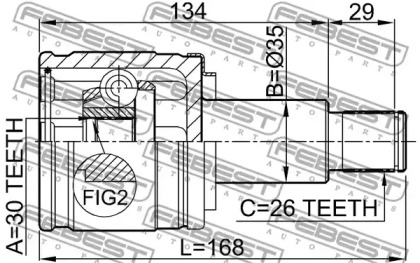 febest 0711xl7rh