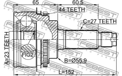 febest 0810s11a44