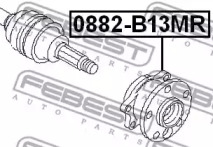 febest 0882b13mr