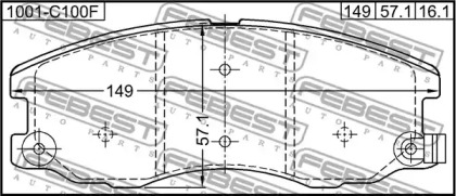 febest 1001c100f