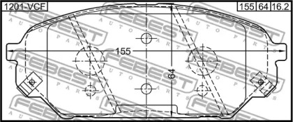 febest 1201vcf