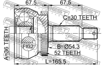 febest 1210sfcla52