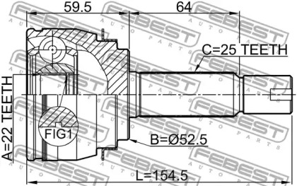 febest 1210sol2wd
