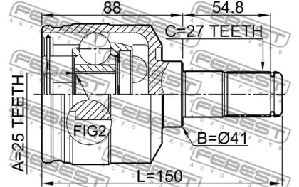 febest 1211tuc20lh