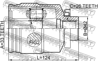 febest 1211tuc27rh