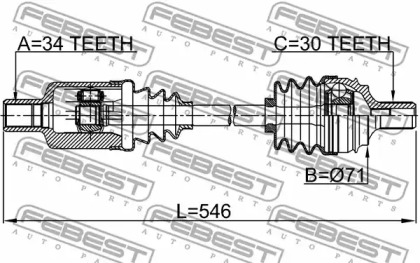 febest 1614221flh