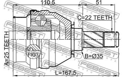 febest 1811z18x