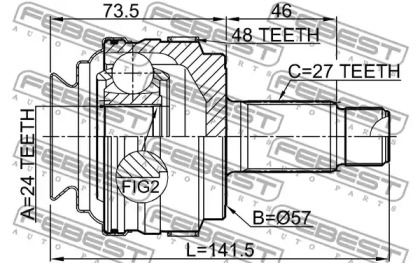 febest 1910e87a48r