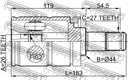 febest 1911e53lh