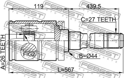 febest 1911e53rh