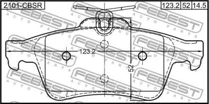 febest 2101cbsr