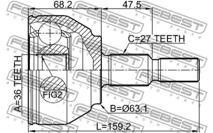 febest 2110kugtd