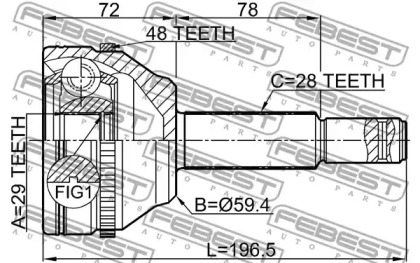 febest 2110trda48