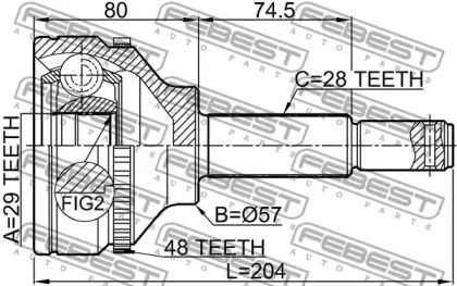 febest 2110tt9a48