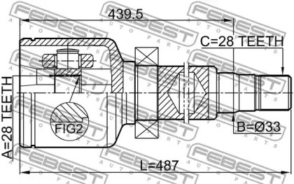 febest 2111awf21rh