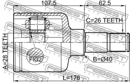 febest 2111ca220lh