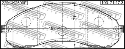 febest 2201k2500f