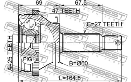 febest 2210ns27a47