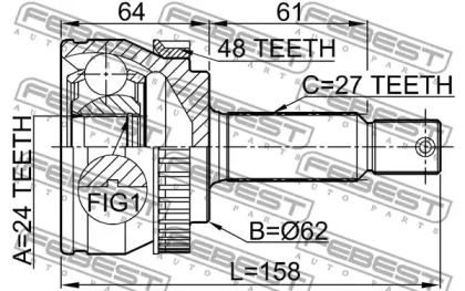 febest 2210nsp20a48