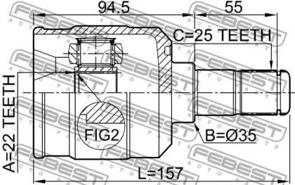 febest 2211cerat