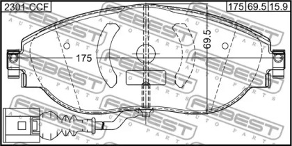 febest 2301ccf