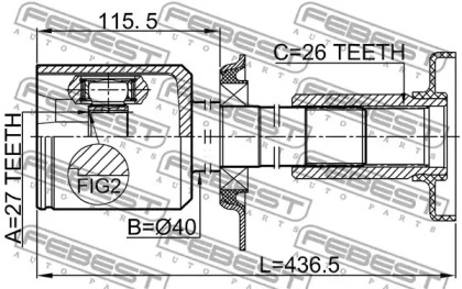 febest 2311t5atrh