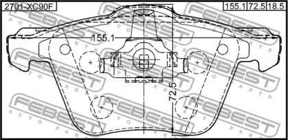 febest 2701xc90f