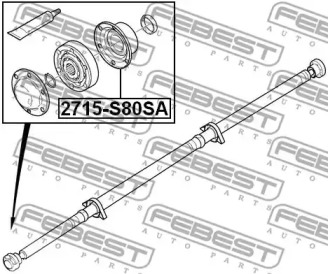 febest 2715s80sa