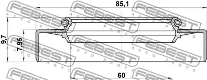 febest 95gdw62850810x