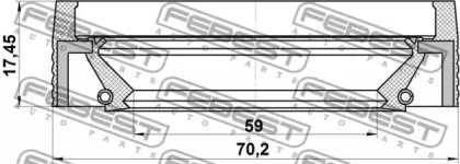 febest 95mbs61700817x