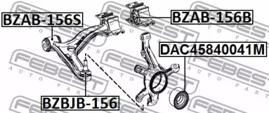 febest bzab156b