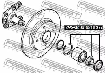 febest dac30620051kit
