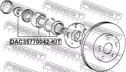 febest dac35770042kit