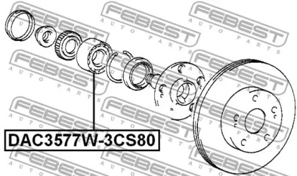 febest dac3577w3cs80