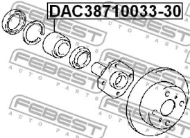 febest dac3871003330