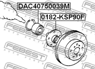 febest dac40750039m